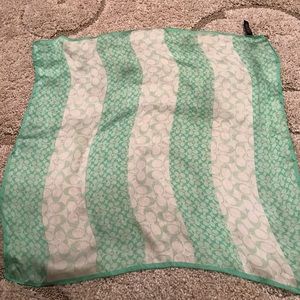 Authentic Coach square scarf.